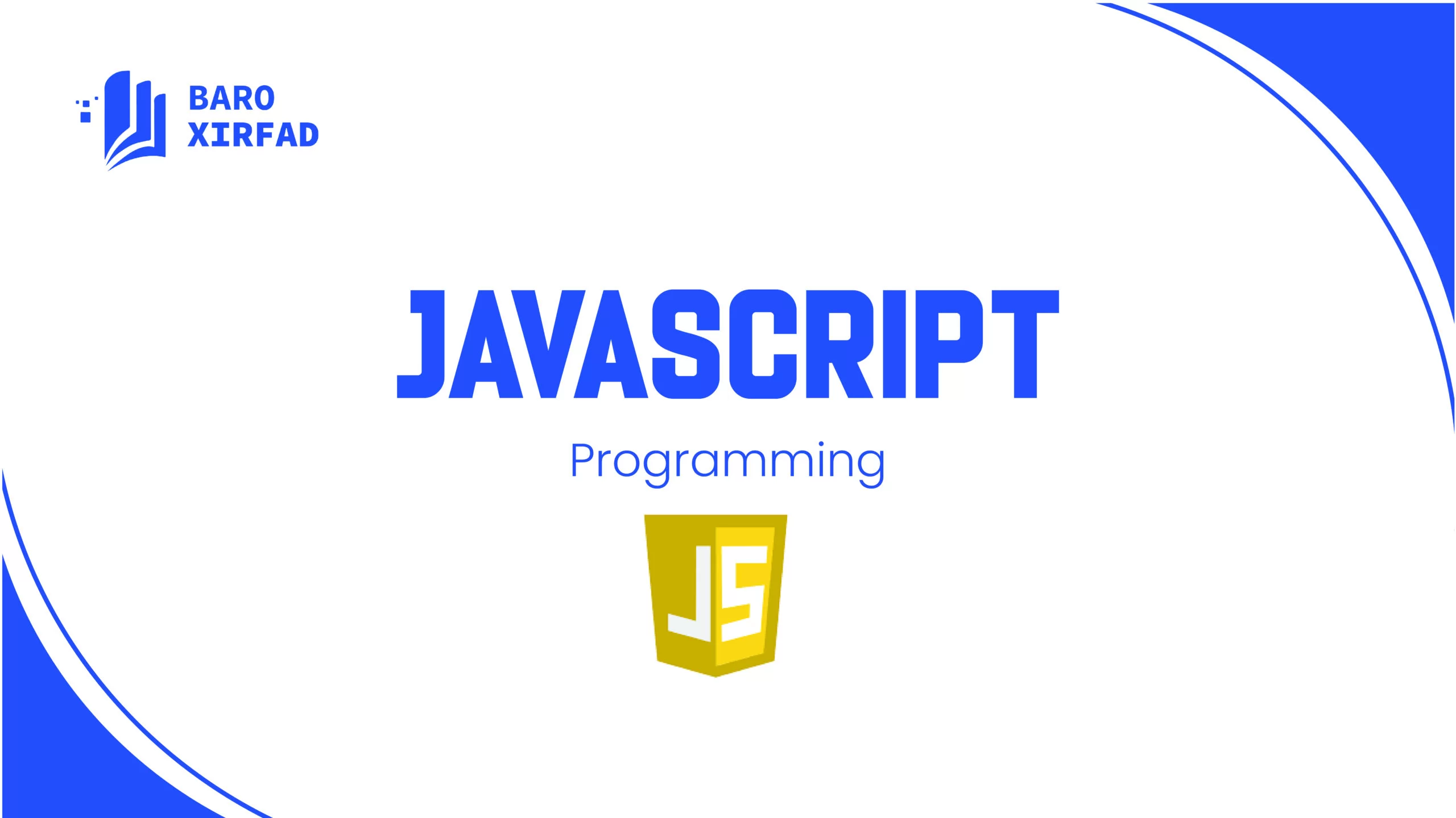 JavaScript Programming Beginner to Advanced  Af-somali